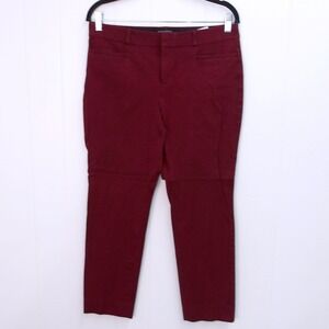 Banana Republic Jackson Fit Burgundy Dress Pants Size 10‎ / #8089